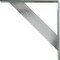 Ekena Millwork Traditional Steel Bracket, Unfinished 2"W x 14"D x 14"H BKTM02X14X14TRCRS - alternate 2